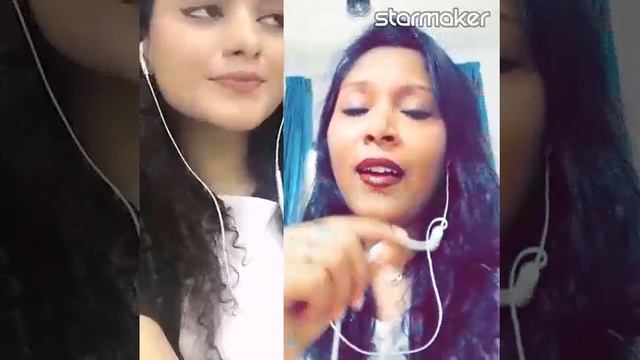 My wife singing on star maker plz like and repost смотреть онлайн