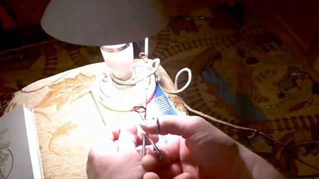 Зимняя блеснилка из Советского дюралевого спиннинга смотреть онлайн