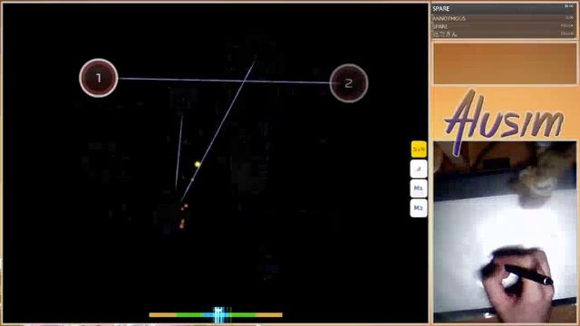 [Live] Alusim | Panda Eyes & Teminite - Highscore [Game Over] +HDHR 99.21% {#3 664pp FC} - osu!