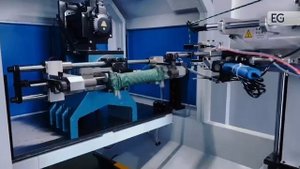 Автоматическая машина для изготовления мотков из веревок AHW-01