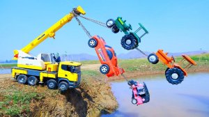 Машинки летают и прыгают! Развивающие мультики Машины помощники. Мультфильмы про
