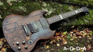 Classic Rock  Backing Track in  A