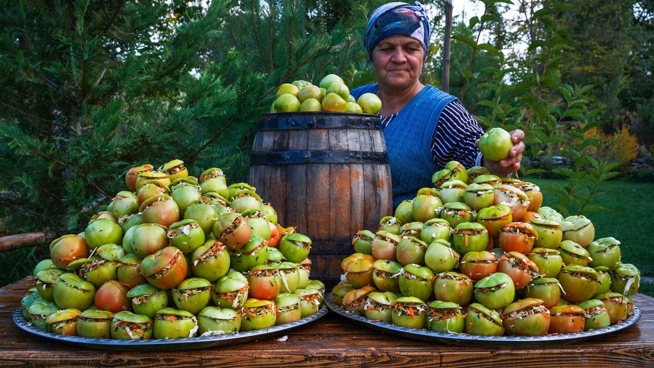 🍅Фаршированные Зелёные Помидоры
