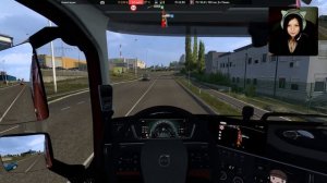 Мой новый грузовик. Девушка в ETS 2