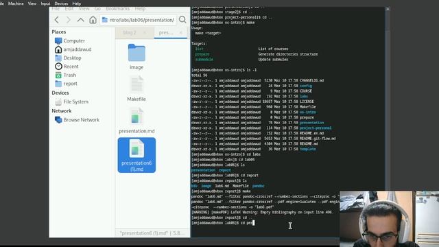 Лабораторная работа 6. Презентация (процесс)