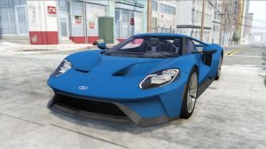 Тест драйв Ford GT в BeamNG.drive (1 часть)