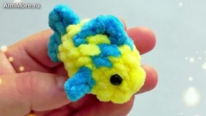 Амигуруми: схема Рыбка | Игрушки вязаные крючком