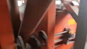 Работа зернового Мехтока , в Казахстане.