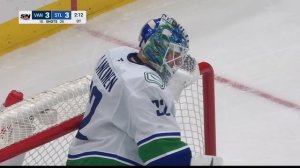 Vancouver Canucks at St. Louis Blues | FULL Overtime Highlights - March 20, 2025