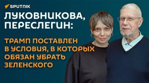 Луковникова, Переслегин: Трамп поставлен в условия, в которых обязан убрать Зеленского