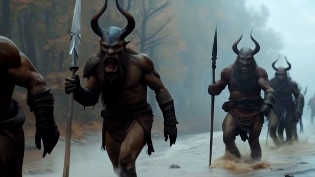 TheKarakirBeastmenWarriorsoftheStormfactionvideocreatedusingvariousimagetovideoAI