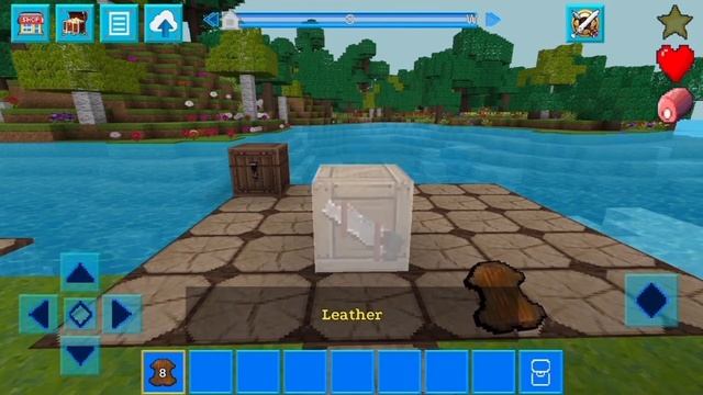 AdventureCraft #GameTutorials - How to Craft Leather Tunic? (Armor crafting)