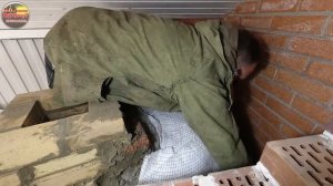 Помпейская пицца печка утепление купола