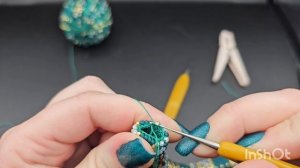 Вводим НОВУЮ НИТЬ в ВЯЗАНИЕ бисером #бисер #вязаниеизбисера#вязаниебисером #beads #beadscrochet#diy