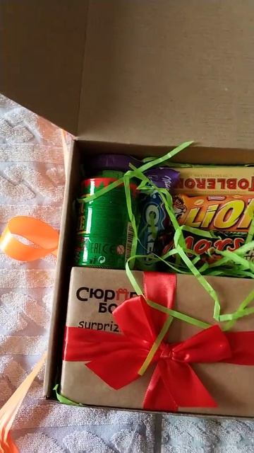 Открытие коробочки сюрприз бокс