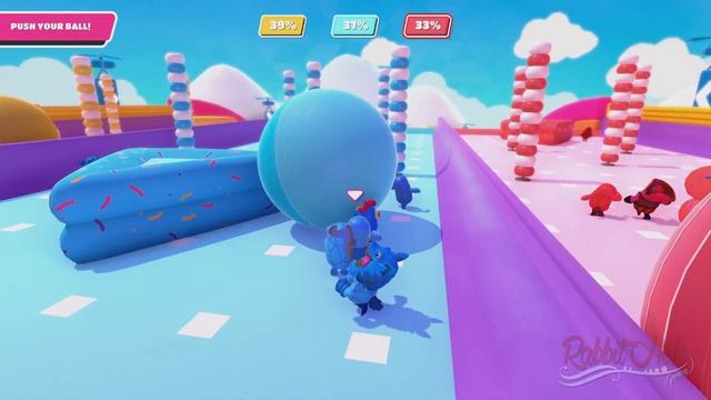 Fall Guys: Ultimate Knockout VICTORY #1 (Fall Mountain) - (PC 4K 60FPS) - No Commentary смотреть онлайн