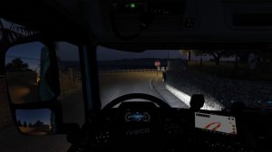 Euro Truck Simulator 2|Нашёл Рай|В Ночном Городе.