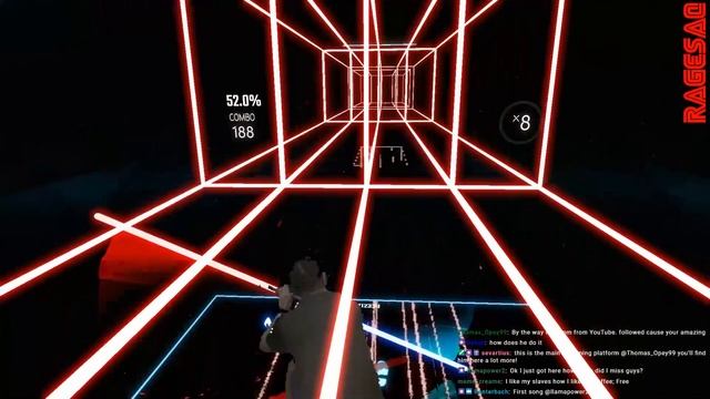 Beat Saber - Everything Black - Darth Maul style - Take you to the Dark Side (of the force) 1 left! смотреть онлайн