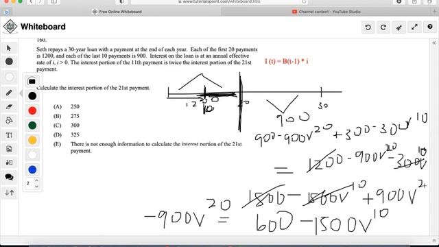 SOA/FM SAMPLE QUESTION #160 смотреть онлайн