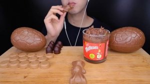 ASMR MALTESERS MAGNUM CHOCOLATE ICE CREAM DESSERT MUKBANG 몰티져스 초콜릿 아이스크림 먹방 チョコレート 咀嚼音 EATING SOUND