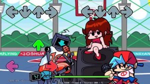 Аркада Friday Night Funkin'  - Астероиды, на каждом ходу противника поёт другой персонаж (FNF Астеро