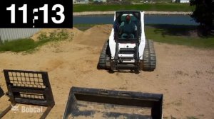 Bobcat Attachment Versatility  Power Bob Tach