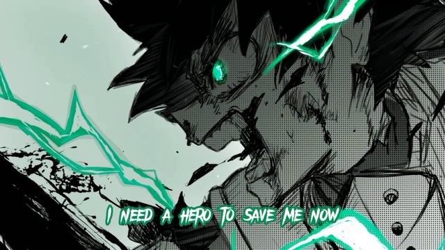 Nightcore - Hero (lyrics)