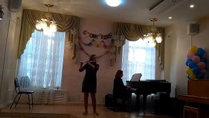 Риккардо Дриго "Серенада" из балета "Миллионы Арлекина" для флейты и фортепиано/Ульяна Мартынова