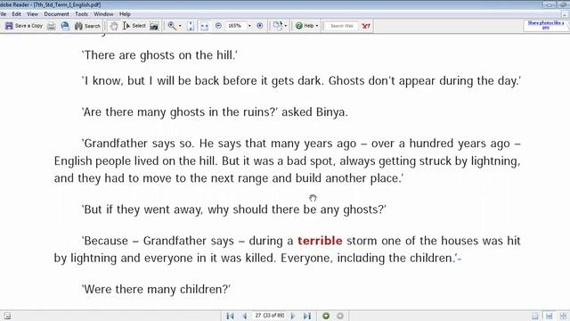 7th-English-Unit-2-THE WIND ON THE HAUNTED HILL-book back answers- @AcademyforGovtexams смотреть онлайн
