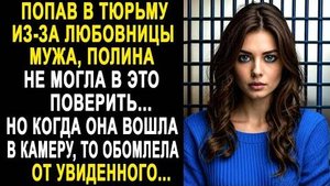 Попав в тюрьму из-за любовницы, Полина не могла в это поверить... Но когда она вошла в камеру, то...