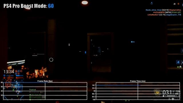 Battlefield Hardline Conquest PS4 Pro Boost Mode Frame Rate Test смотреть онлайн