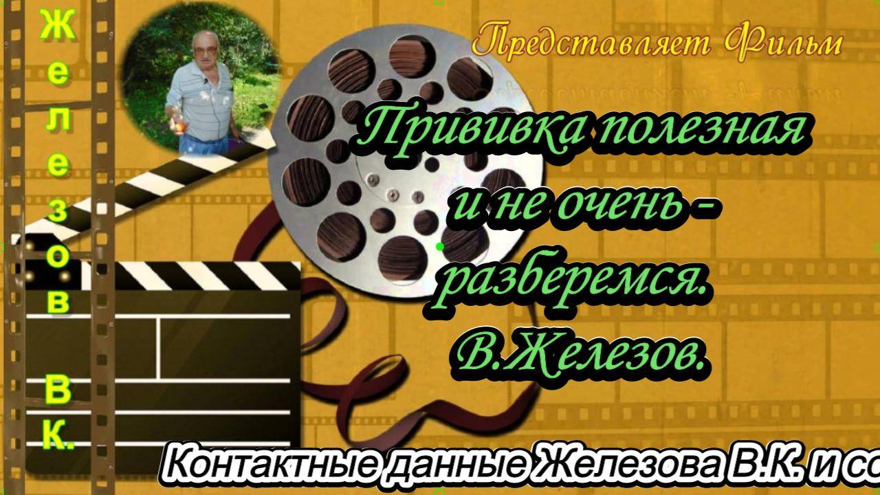 Прививка полезная и не очень - разберемся. В.Железов.