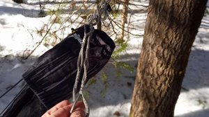 Умиральщик. Моя гамачная система для "околеть в межсезонье в лесу" - всего 390г