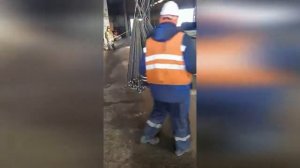 МЕТАЛЛСЕРВИС-Курск. Выгрузка ж/д вагона.