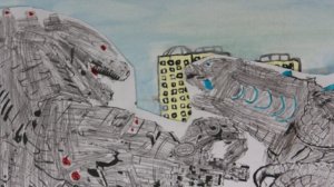 Годзилла в Екатеринбурге Автор Тетерев И 12 лет_Студия мультимедиа Пчелиный рой_г.Екатеринбург 2025