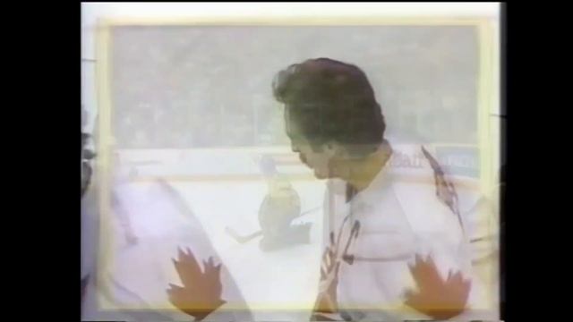 Hockey. Canada Cup 1984, Sweden vs. Canada, Final 1 game. (TrackTribe - Longer Distance)