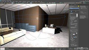 70 - Настройка интенсивности и цвета источников с вета в 3ds Max 2025
