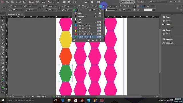 How To Create a  adobe Indesign - Bangla Tutorial