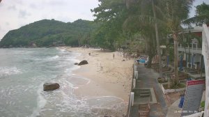 Прямая трансляция с райского острова Самуй. Пряж возле тихого океана (Тайланд) [1080p] [21.04.2025]