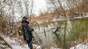 ЗАБРАЛСЯ на ДИКУЮ МИКРО РЕЧКУ! ОТКРЫТИЕ СЕЗОНА. Рыбалка на спиннинг в марте 2025