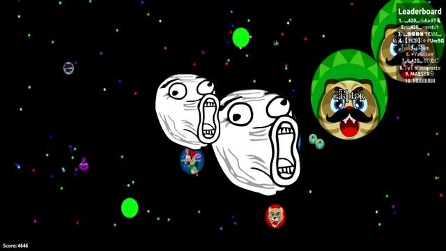 Agar.io Best Revenge for my dear friend "Yatzito" смотреть онлайн