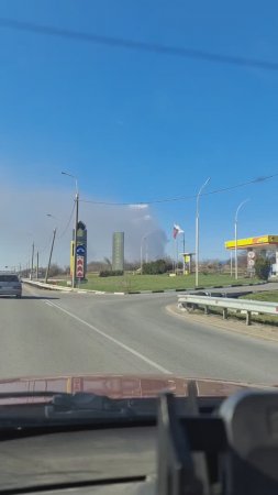 Витязево горит