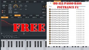 Free FL Sytrus 17 басов для Psy Trance HQ