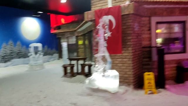 ANTALYA AQUARİUM / SNOWWORD ❄️⛷️ Kar Dünyası ⛷️ Buz Müzesi ❄️ İglo , Kayak snow wold смотреть онлайн