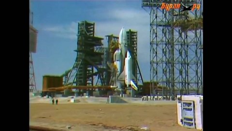 Энергия-Буран. Редкие кадры. Хроника 1988 года