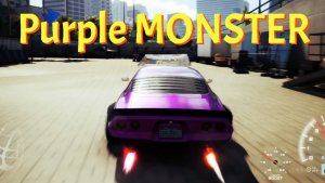 Пурпурный монстр. Комментирую покатушку.