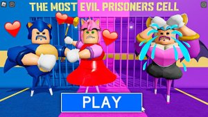 СОНИК BARRY ВЛЮБИЛСЯ В ЭМИ СОНИК BARRY Roblox Prison Obby в РОБЛОКС(#ROBLOX)