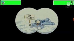 The Simpsons Movie (2007) Opening Scene With Healthbars (Thanksgiving Special)