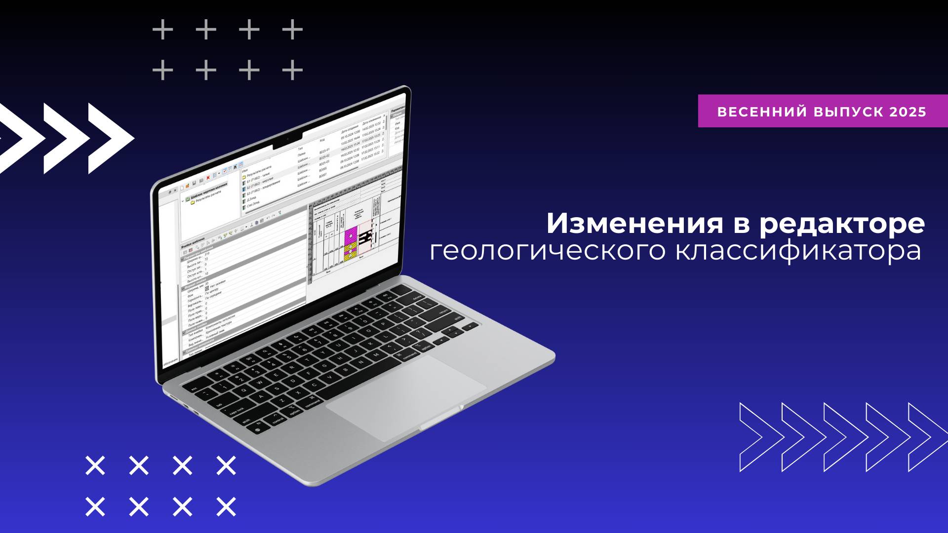 Изменения в редакторе геологического классификатора в весеннем выпуске ТИМ КРЕДО