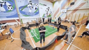 Футбол человекоподобных роботов RCJ Humanoid Soccer | РобоКап Россия 2022
